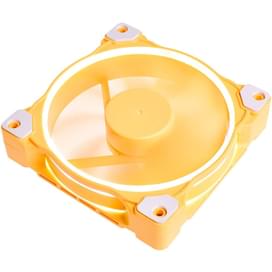 Кулер для кейса ID-COOLING ZF-12025 Lemon Yellow, 120mm (ZF-12025-Yellow) фото