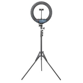 Кольцевая лампа Neo-14S форма треноги, 1 слот для смартфона, 34W (HQ-14S Tripod) фото