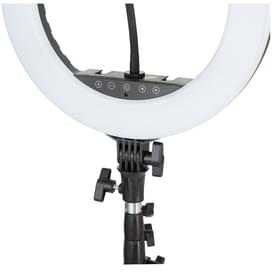 Кольцевая лампа Neo-14S форма треноги, 1 слот для смартфона, 34W (HQ-14S Tripod) фото