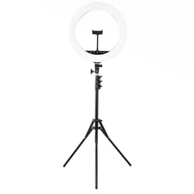 Кольцевая лампа Neo-18 RGB форма треноги, touch screen, 55W (HQ-18 RGB Tripod) фото