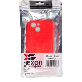 Чехол для Iphone 13 mini, X-Game, Силиконовый, Красный (XG-HS59) фото