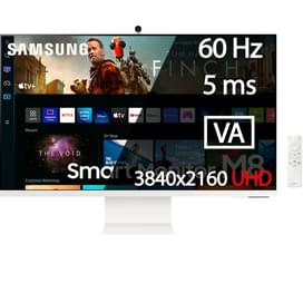 Монитор 32" Samsung Smart LS32BM801UIXCI 3840x2160 16:9 VA 60ГЦ (HDMI+Type-C) White фото