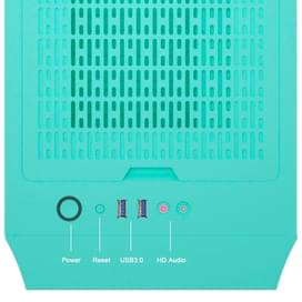 ПК корпус darkFlash DLV22 MidTower, window, Neo Mint ATX (DLV22 Neo Mint) фото