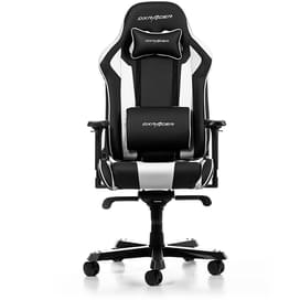 Игровое компьютерное кресло DXRacer New King Series, Black/White (GC/K99/NW) фото