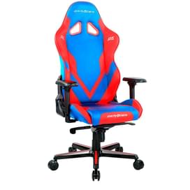 Игровое компьютерное кресло DXRacer Gladiator, Blue/Red (OH/D8200/BR) фото