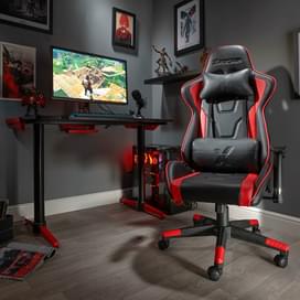 XRocker Bravo Компьютерлік ойын креслосы, Red (790001) фото