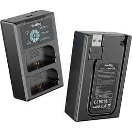 Зарядное устройство и два аккумулятора SmallRig 3821 Canon LP-E6NH фото
