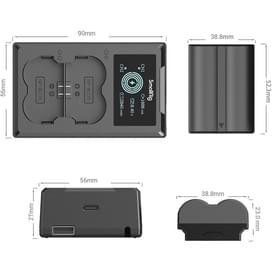 SmallRig 3822 FUJIFILM NP-W235 қуаттау құрылғы мен екi аккумуляторы фото
