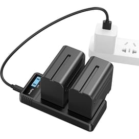 SmallRig 3823 Sony NP-F970 қуаттау құрылғы мен екi аккумуляторы фото