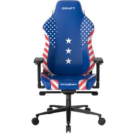 DXRacer Craft Series Компьютерлік ойын креслосы, America Edition (CRA/H009/BW) фото