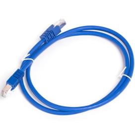 Патч Корд, SHIP, S8025BL0200-P, Cat.6A, SFTP, LSZH, RJ-45, 2 м, Синий, Экранированный, Пол. пакет фото