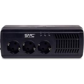 SVC тұрақтандырғышы, 600VA/300Вт, AVR:176-273В, 3Shuko, Black (AVR-1005-U) фото