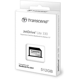 Карта памяти JetDriveLite 330 512GB Transcend For MacBook Pro 13" 14" 16" (TS512GJDL330) фото