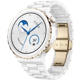 Смарт-часы HUAWEI Watch GT3 Pro (42mm) White Ceramic Strap фото