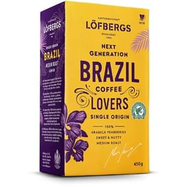 Lofbergs Brazil Single Origin кофесі, ұнтақталған 450 г, 8244 фото