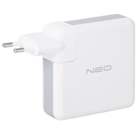 Адаптер питания Neo 3*USB, 1*USB Type-C 3A, 61W (PD), White (AC-61W-PD-WH) фото