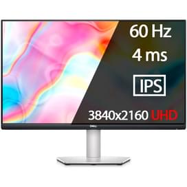 27" Dell Мониторы S2722QC 3840x2160 16:9 IPS 60ГЦ (2HDMI+Type-C) Silver фото