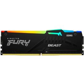 Оперативная память DDR5 DIMM 8GB/5200MHz Kingston Fury Beast RGB (KF552C40BBA-8) фото