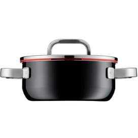 Кастрюля низкая FT Functional T 20см (Черная) WMF 517205290 фото