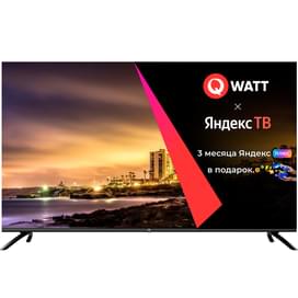 Телевизор QWATT 50" Q50YK-MB LED UHD Smart Black (4K) фото