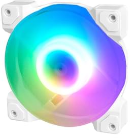 Кулер для кейса ID-COOLING DF-12025-ARGB-TRIO-SNOW, 120mm фото