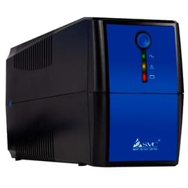 SVC ҮҚК, 600VA/300W, AVR:165-275В, 2 Schuko, Black (V-600-B) фото