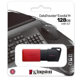 USB Флешка 128GB Kingston DataTraveler Exodia M Type-A 3.2 Gen 1 Red (DTXM/128GB) фото