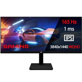 34" HP X34 Gaming 2V7W6AA Ойын мониторы 3440x1440 21:9 IPS 165ГЦ (HDMI+DP) Black фото