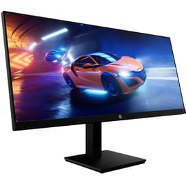 34" HP X34 Gaming 2V7W6AA Ойын мониторы 3440x1440 21:9 IPS 165ГЦ (HDMI+DP) Black фото