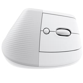 Сымсыз тінтуір USB/BT Logitech Lift Vertical Ergonomic Mouse, Pale Grey (910-006475) фото