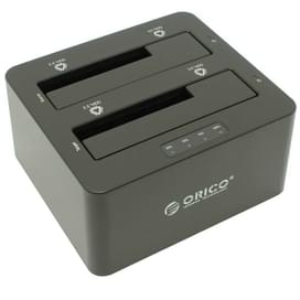 Док-станция для жесткого диска ORICO USB 3.0 2xHDD BLACK (6629US3-C-V1-EU-BK-BP) фото