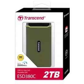 Внешний SSD M.2 (USB 3.2 Gen 2x2) 2TB Transcend TS2TESD380C фото