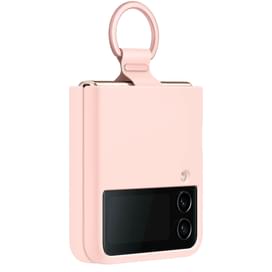 Чехол для Samsung Galaxy Z FLip4 Silicone Cover with Ring, Pink (EF-PF721TPEGRU) фото
