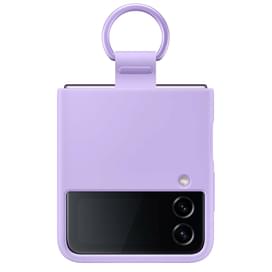 Чехол для Samsung Galaxy Z FLip4 Silicone Cover with Ring, Bora purple (EF-PF721TVEGRU) фото