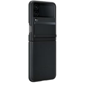 Samsung Galaxy Z FLip4 Flap Leather Cover, Black (EF-VF721LBEGRU) арналған тысқабы фото