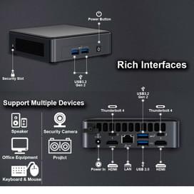 Мини-ПК Intel NUC NUC11TNKi5 (Ci5-1135G7 4,2Ghz) фото