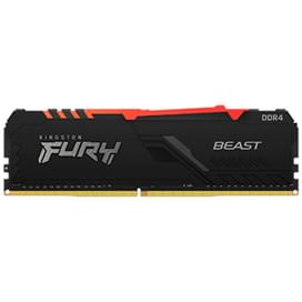 Оперативная память DDR4 DIMM 8GB/2666MHz Kingston Fury Beast RGB (KF426C16BBA/8) фото