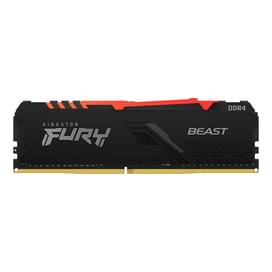 Оперативная память DDR4 DIMM 16GB/2666MHz Kingston Fury Beast RGB (KF426C16BB1A/16) фото