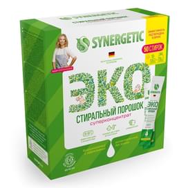 Synergetic Кір жууға арналған ұнтағы, 25 гр. 50 стик (109005) фото