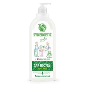 Synergetic Ср-во для мытья посуды, дет. игрушек Алоэ 1л дозатор (103103) фото