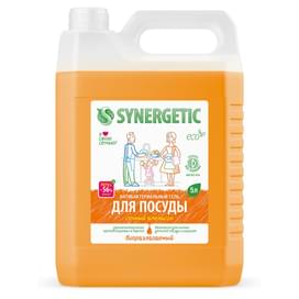 Synergetic Балалардың ыдыс-аяғы мен ойыншықтарын жууға арналған құралы Апельсин 5 л (103502) фото