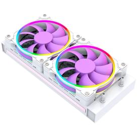 Система жидкостного охлаждения для CPU ID-COOLING PINKFLOW 240 Diamond Purple (LGA1700) фото