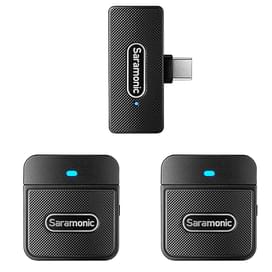 Радиосистема Saramonic Blink100 B4(TX+TX+RXDI) для смартфонов (2,4Гц приемник + 2 передатчика) фото
