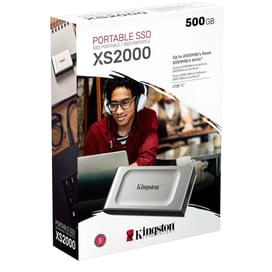 Внешний SSD M.2 1TB Kingston XS2000, USB 3.2 (SXS2000/1000G) фото