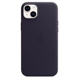 iPhone 14 Plus, Leather Case with MagSafe, Ink (MPPC3ZM/A) арналған тысқабы фото