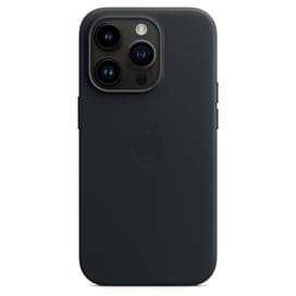 Чехол для iPhone 14 Pro, Leather Case with MagSafe, Midnight (MPPG3ZM/A) фото