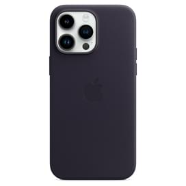 Чехол для iPhone 14 Pro Max, Leather Case with MagSafe, Ink (MPPP3ZM/A) фото