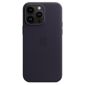 Чехол для iPhone 14 Pro Max, Leather Case with MagSafe, Ink (MPPP3ZM/A) фото