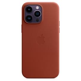 Чехол для iPhone 14 Pro Max, Leather Case with MagSafe, Umber (MPPQ3ZM/A) фото