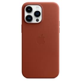 Чехол для iPhone 14 Pro Max, Leather Case with MagSafe, Umber (MPPQ3ZM/A) фото